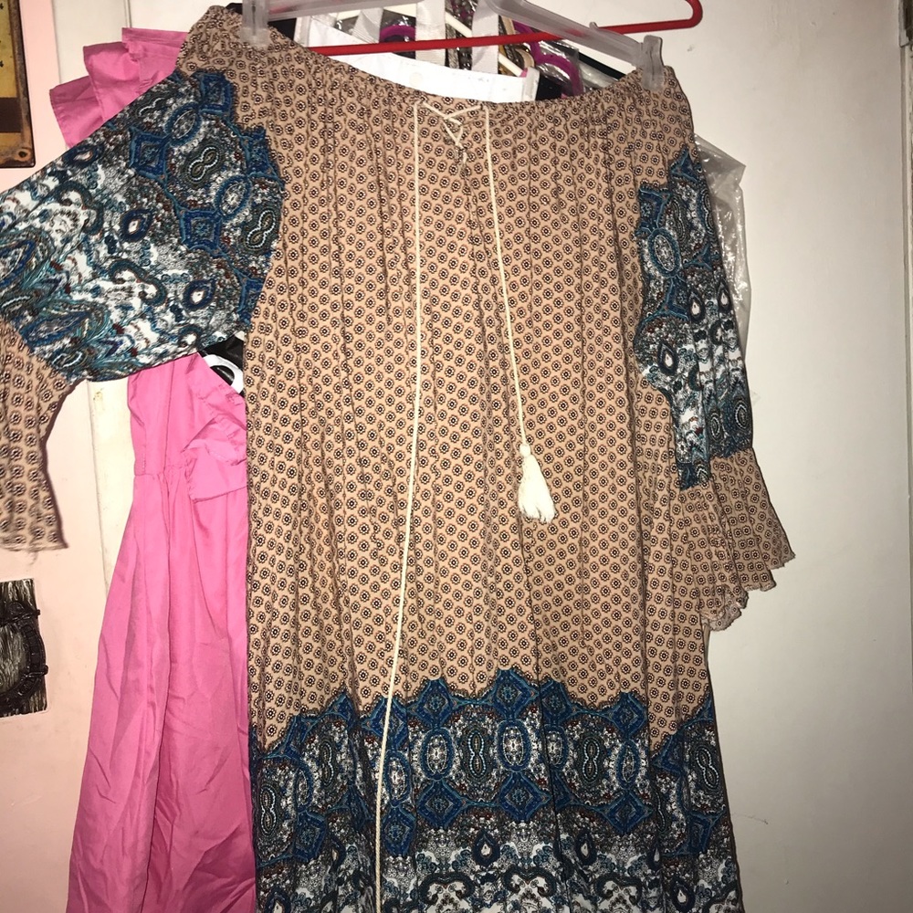 Off the shoulder dress